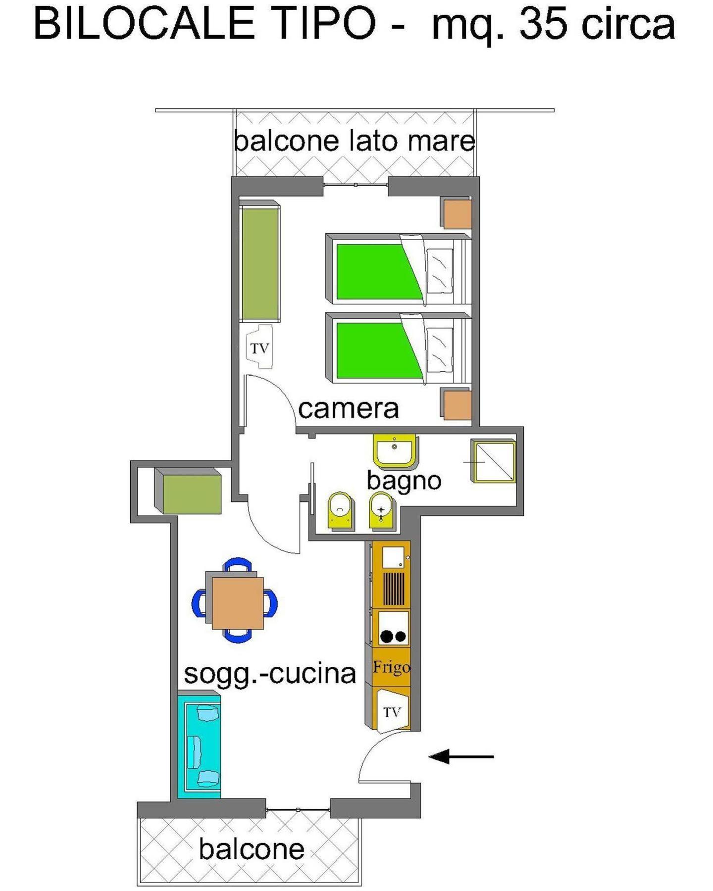 Residence Stella Marina Cupra Marittima Exterior foto